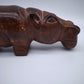 78135 Statuina ippopotamo in legno