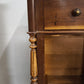 79355 Coppia di comodini in legno con piano in marmo bianco