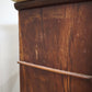 79355 Coppia di comodini in legno con piano in marmo bianco