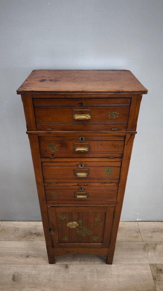 79406 Mobiletto archivio in legno