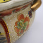 79485 Centrotavola in ceramica Golden Satsuma con coperchio