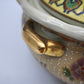 79485 Centrotavola in ceramica Golden Satsuma con coperchio