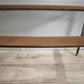 79609 Tavolino in legno e vetro stile nordico