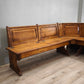 79718 Giro panca angolare in legno
