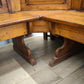 79718 Giro panca angolare in legno