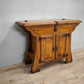 79716 Madia in legno massello con due sportelli