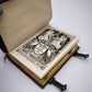 79665 Libro di preghiere con copertina rigida e chiusure in metallo