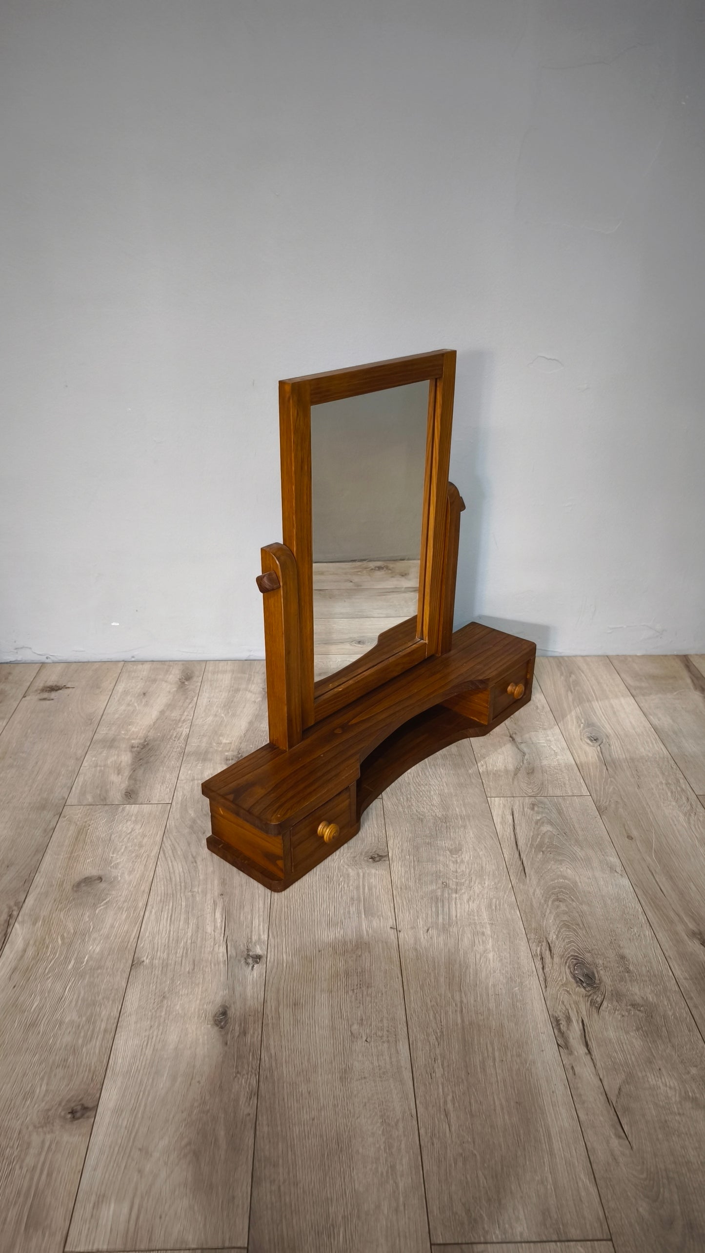 80281 Specchiera da tavolo in legno