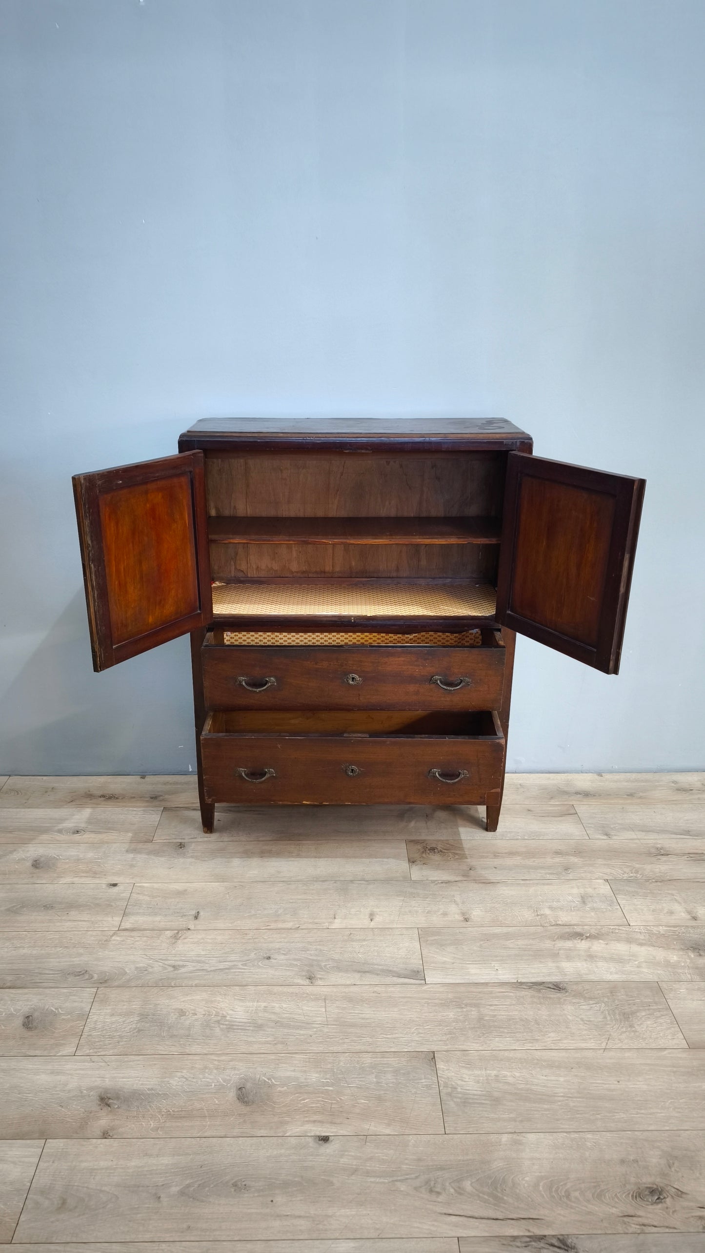 80800 Credenza in legno due cassetti e due sportelli