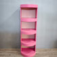 80904 Libreria rosa con quattro ripiani