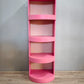 80904 Libreria rosa con quattro ripiani