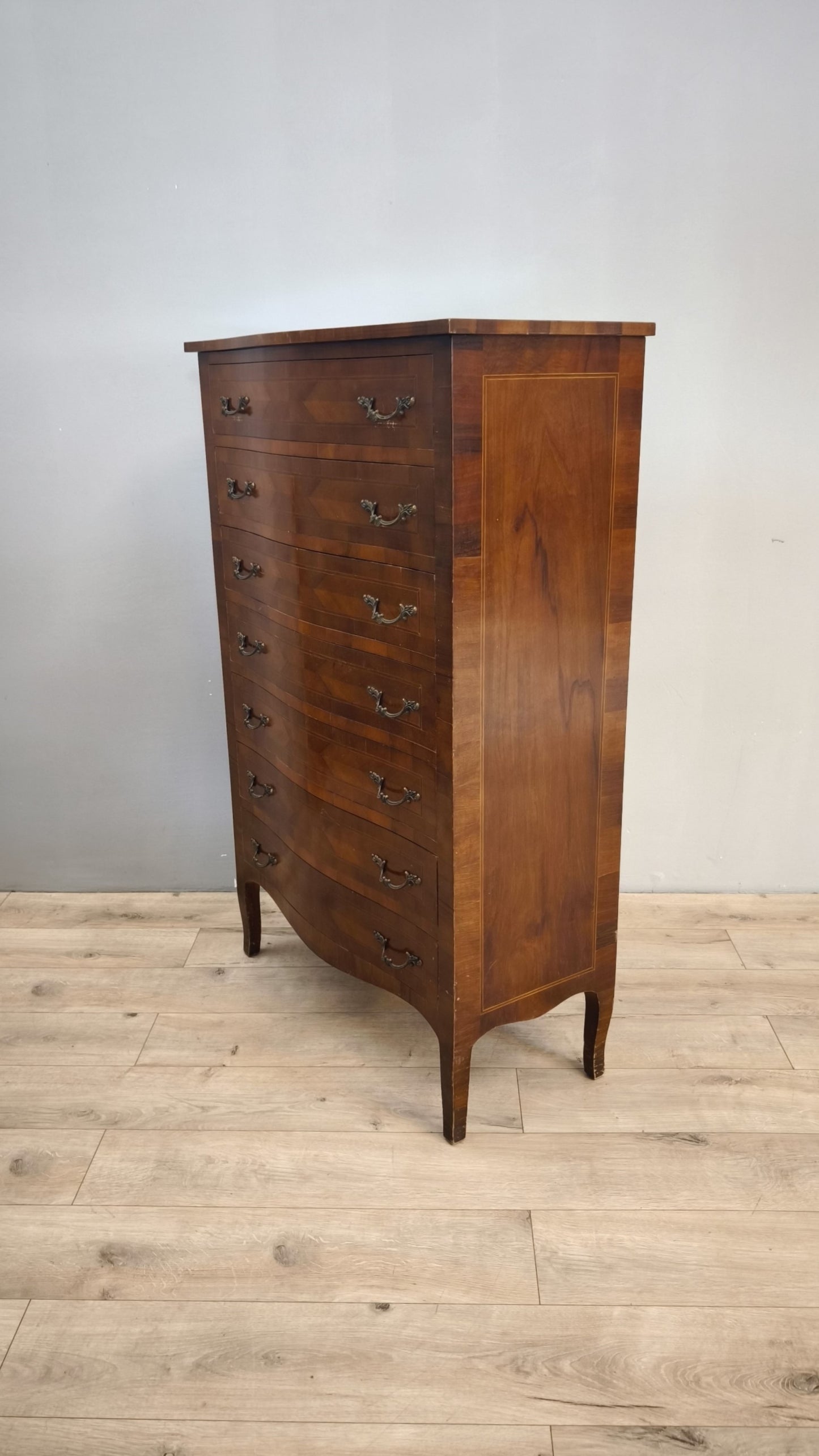 81188 Settimino in legno intarsiato