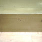 81285 Baule bombato in legno dipinto verde