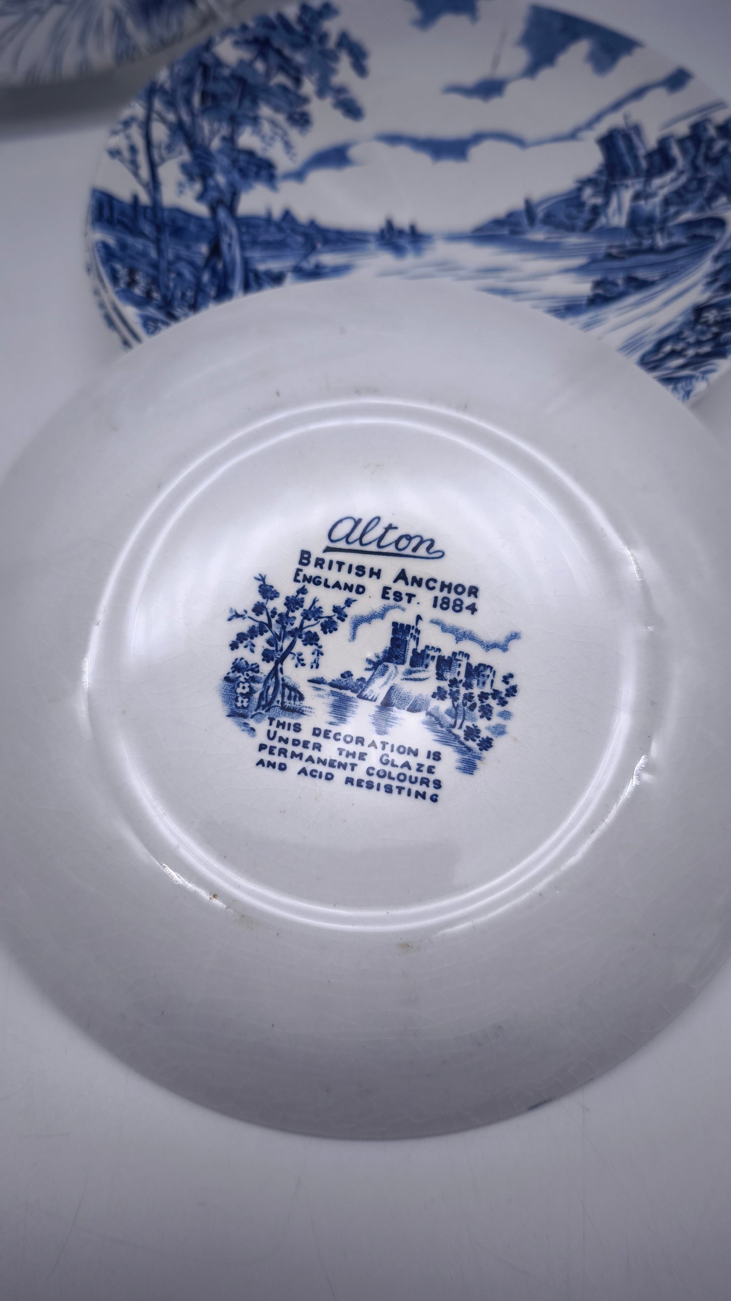81296 Servizio da dolce per 6 persone in ceramica inglese Alton
