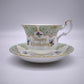 81338 Tazza da tè con piattino in ceramica Royal Albert, Happy Birthday