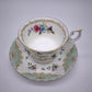 81338 Tazza da tè con piattino in ceramica Royal Albert, Happy Birthday