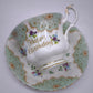 81338 Tazza da tè con piattino in ceramica Royal Albert, Happy Birthday