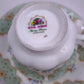81338 Tazza da tè con piattino in ceramica Royal Albert, Happy Birthday