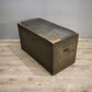 81452 Baule in legno dipinto verde
