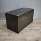 81452 Baule in legno dipinto verde