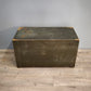 81452 Baule in legno dipinto verde