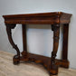 81537 Antica console in legno con cassetti