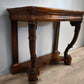 81537 Antica console in legno con cassetti