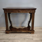 81537 Antica console in legno con cassetti