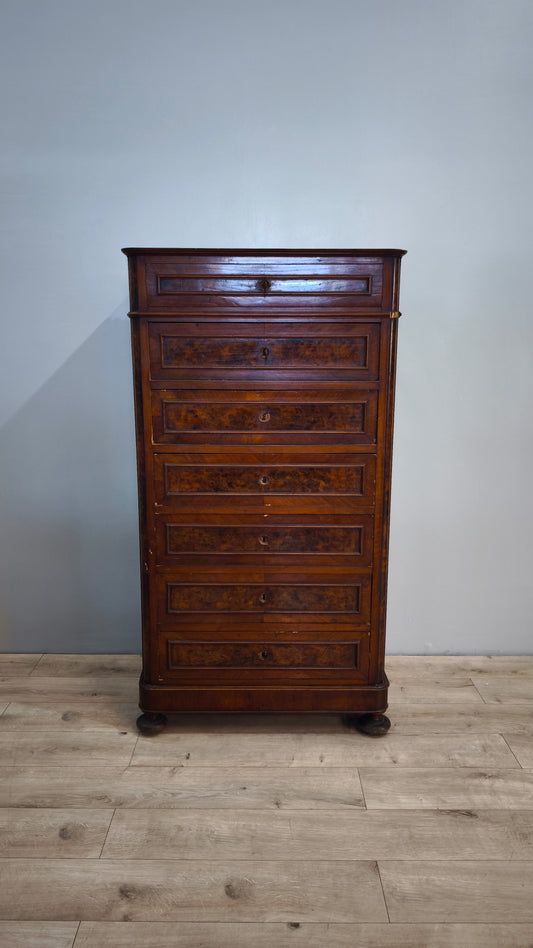 81531 Settimino in legno impiallacciato