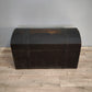 81527 Baule bombato in legno marrone