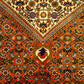 81539 Tappeto persiano Bidjar con decorazione floreale