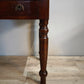 81667 Scrittoio in legno con cassetti e piano verde