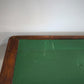 81667 Scrittoio in legno con cassetti e piano verde