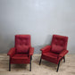 81677 Poltroncina vintage in sky rosso