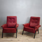81677 Poltroncina vintage in sky rosso