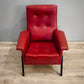 81677 Poltroncina vintage in sky rosso