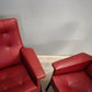 81677 Poltroncina vintage in sky rosso