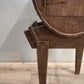 81681 Piccola botte in legno con supporto e sportello frontale