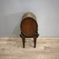 81681 Piccola botte in legno con supporto e sportello frontale