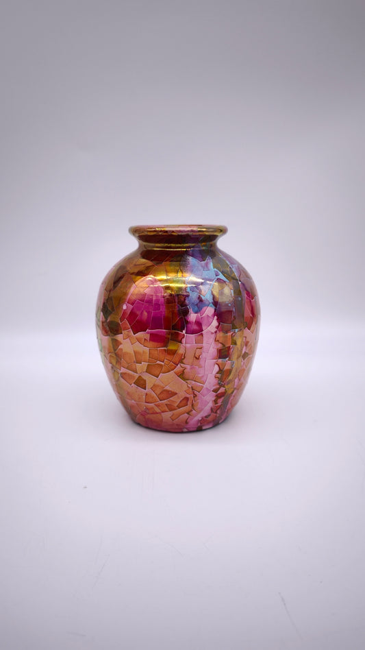 81610 Vaso in ceramica smaltata Claudio Pulli