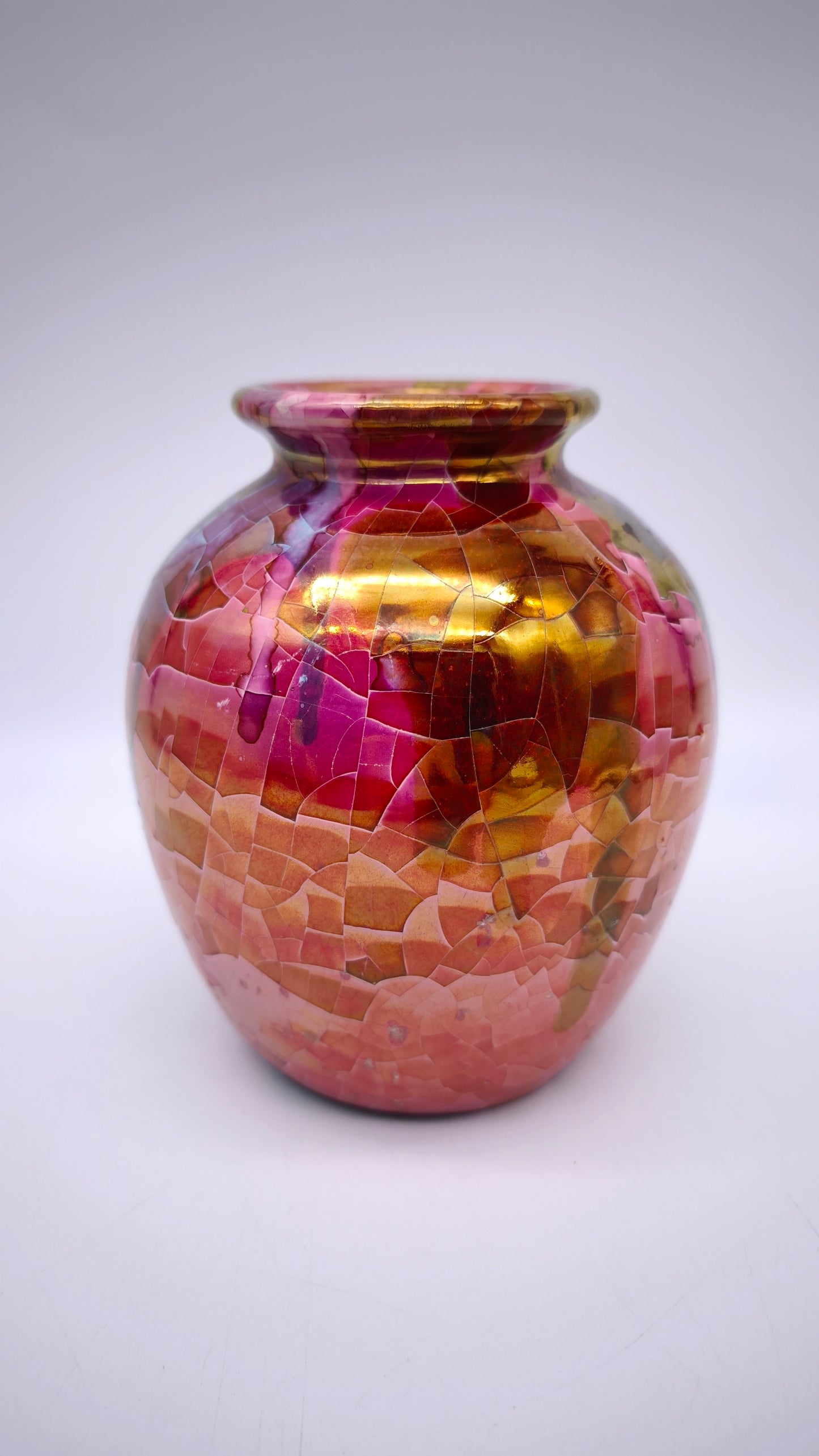 81610 Vaso in ceramica smaltata Claudio Pulli