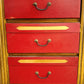81818 Mobiletto archivio in legno con cassetti portadocumenti