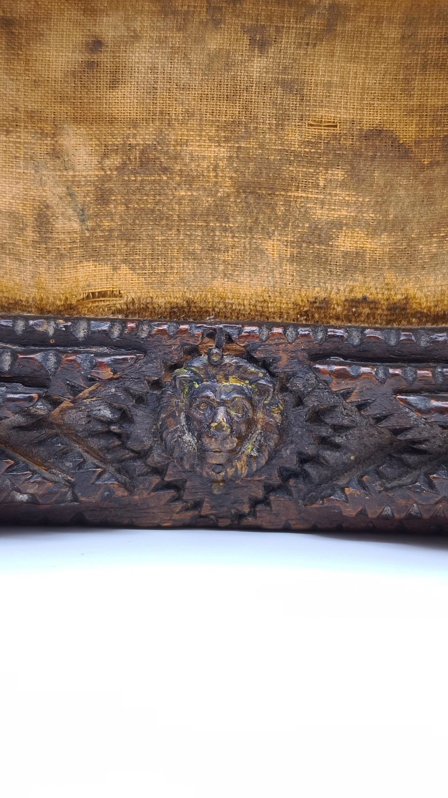 81709 Scatola Tramp Art, XIX secolo