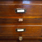 81845 Mobile archivio notarile in legno massello di rovere