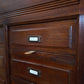 81845 Mobile archivio notarile in legno massello di rovere
