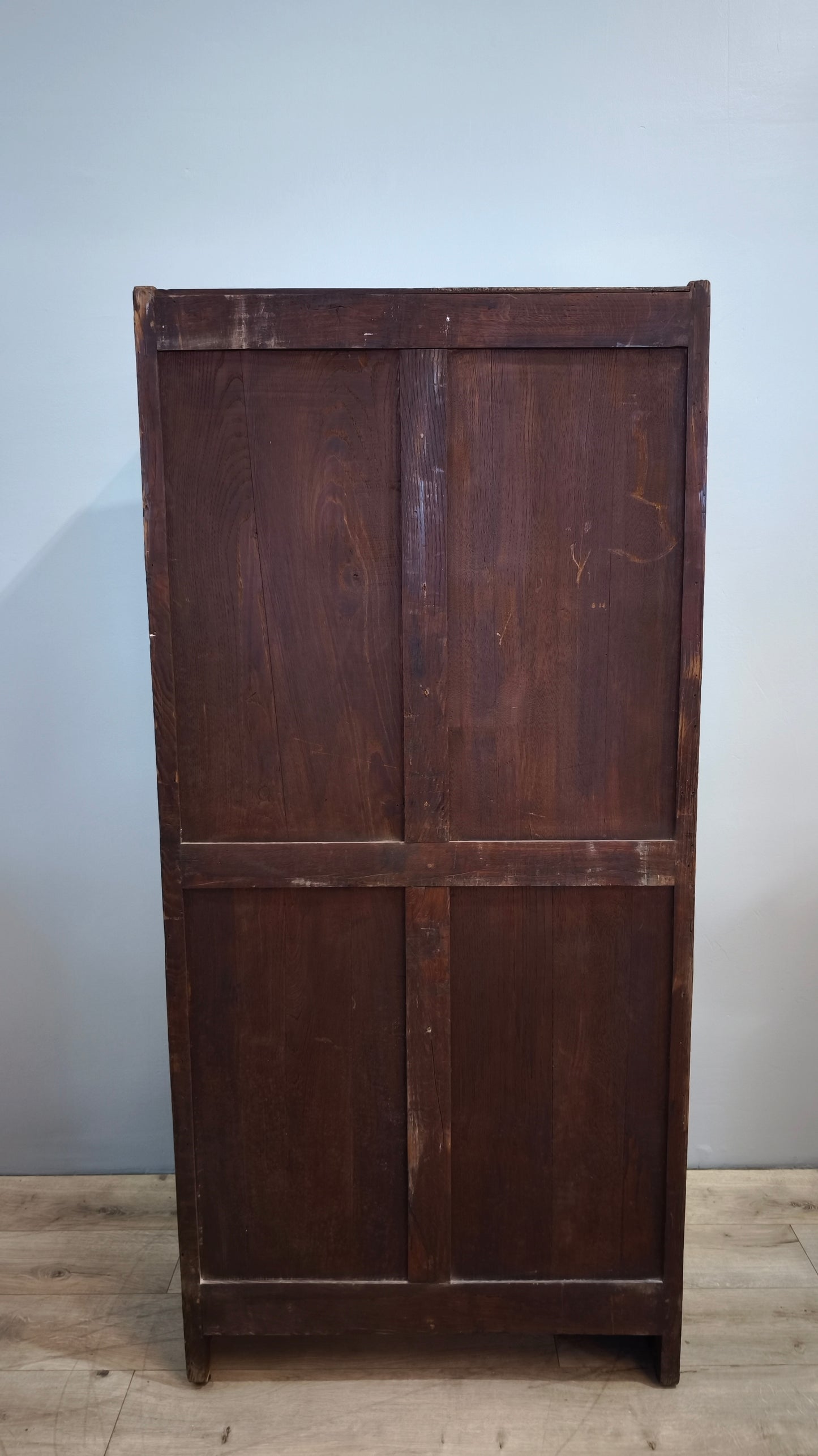 81845 Mobile archivio notarile in legno massello di rovere