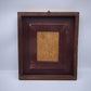 81841 Quadro dipinto a olio con cornice dorata lavorata