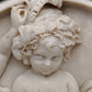 81840 Quadro con putti in pasta di marmo