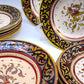 81914 Servizio di piatti in ceramica Rubboli Gualdo per 6 persone tre misure
