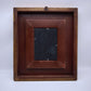 81841-2 Quadro dipinto a olio con cornice dorata lavorata